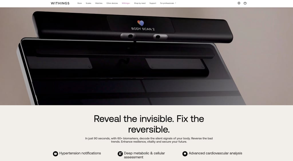 Withings web
