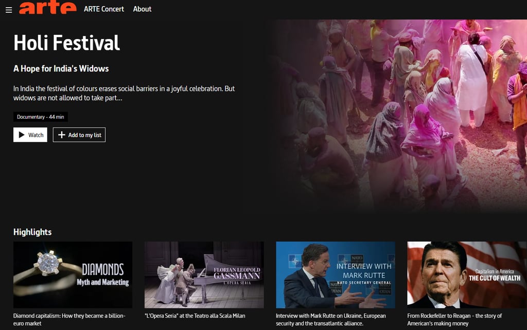 arte streaming