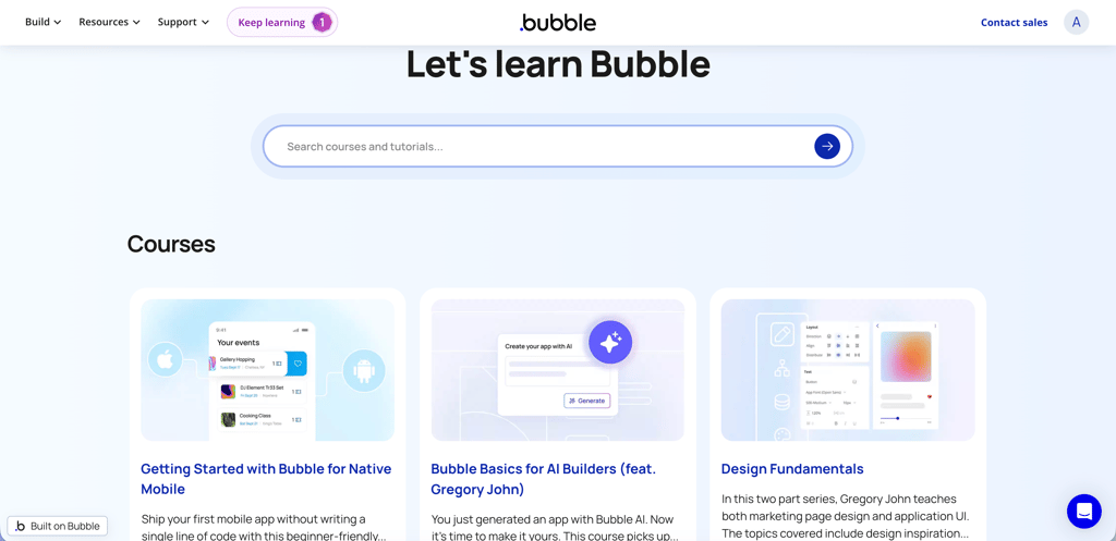 bubble academy