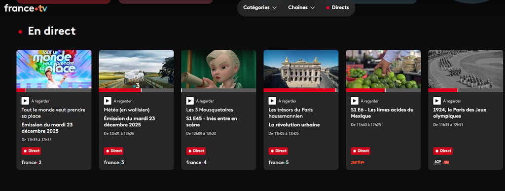france tv streaming