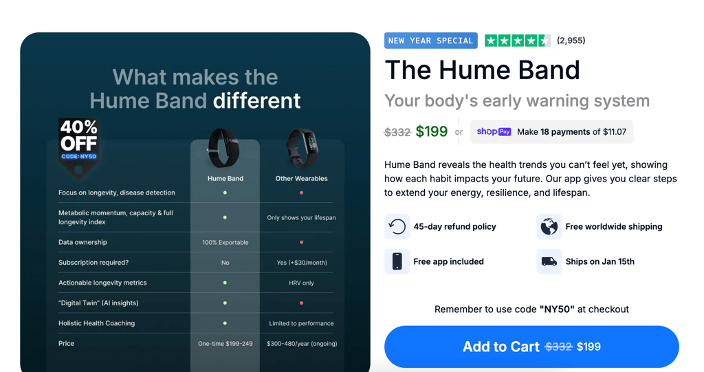 hume band interface