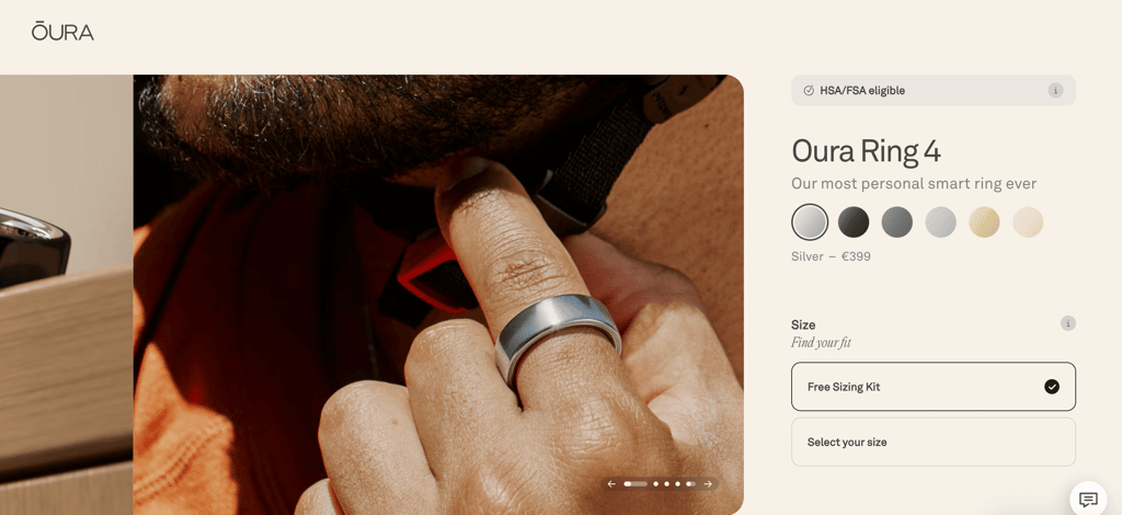 Oura feb pricing
