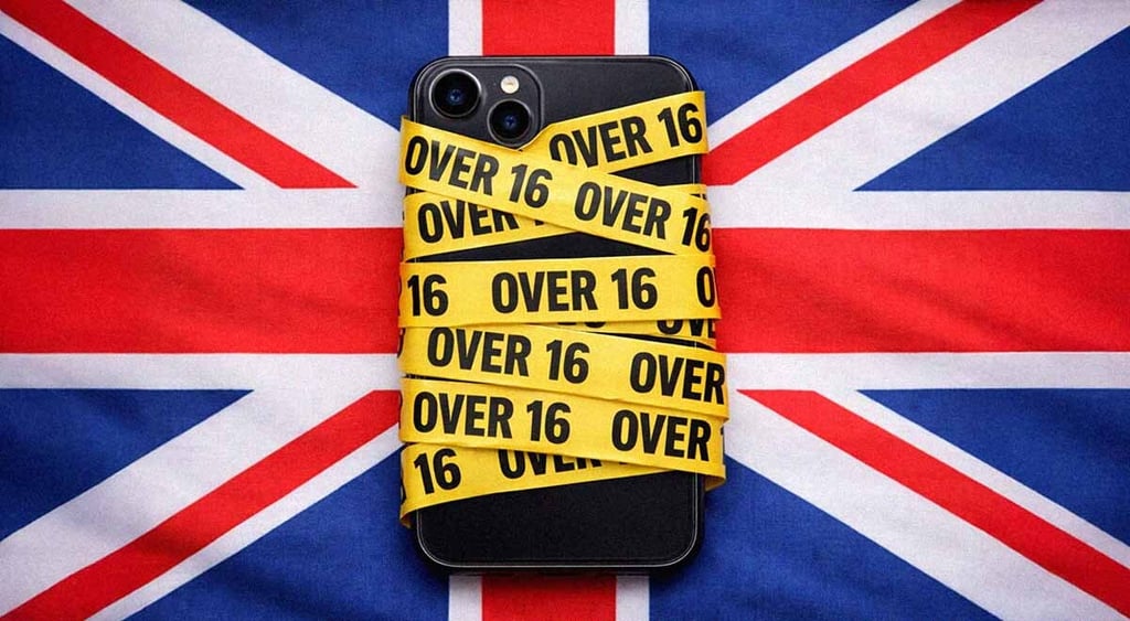 phone UK social media