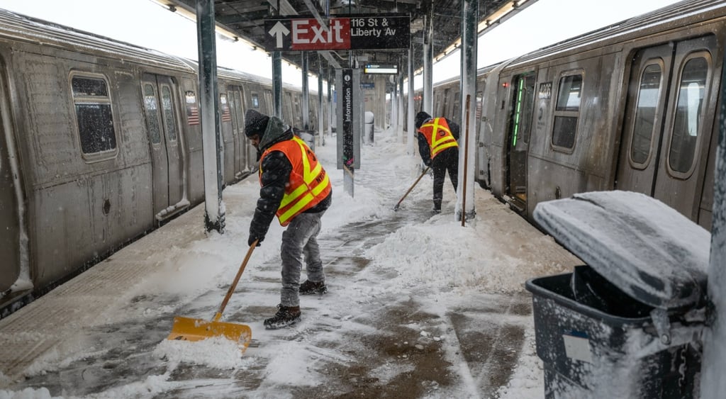 NYC transit workers, NYC subway