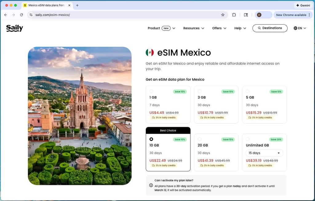 Saily-plans-Mexico-2026