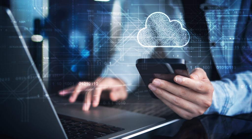 Cloud backup from smartphone to PC