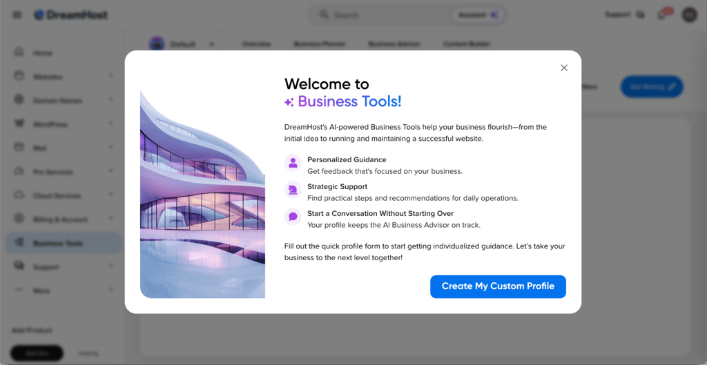 dreamhost-aibusinesstools