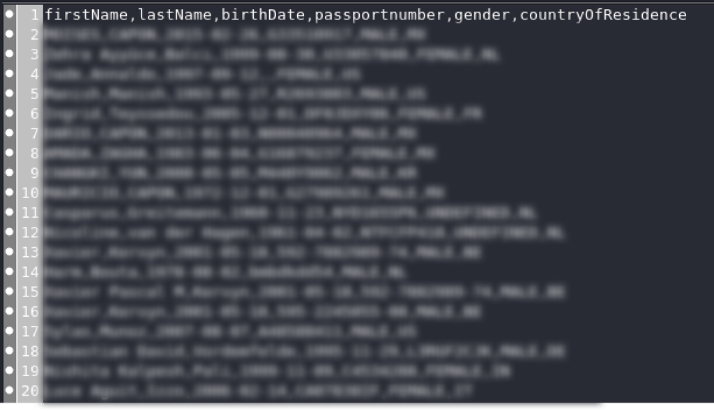 Eurail data breach