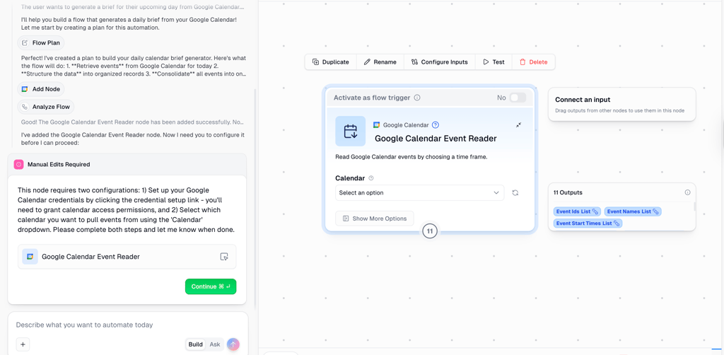 Gumloop user interface