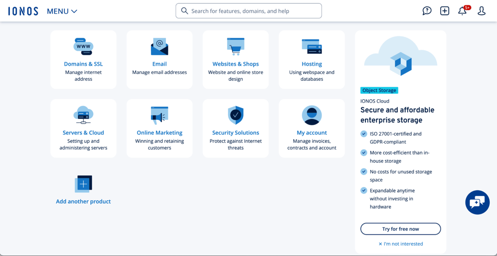 ionos-dashboard