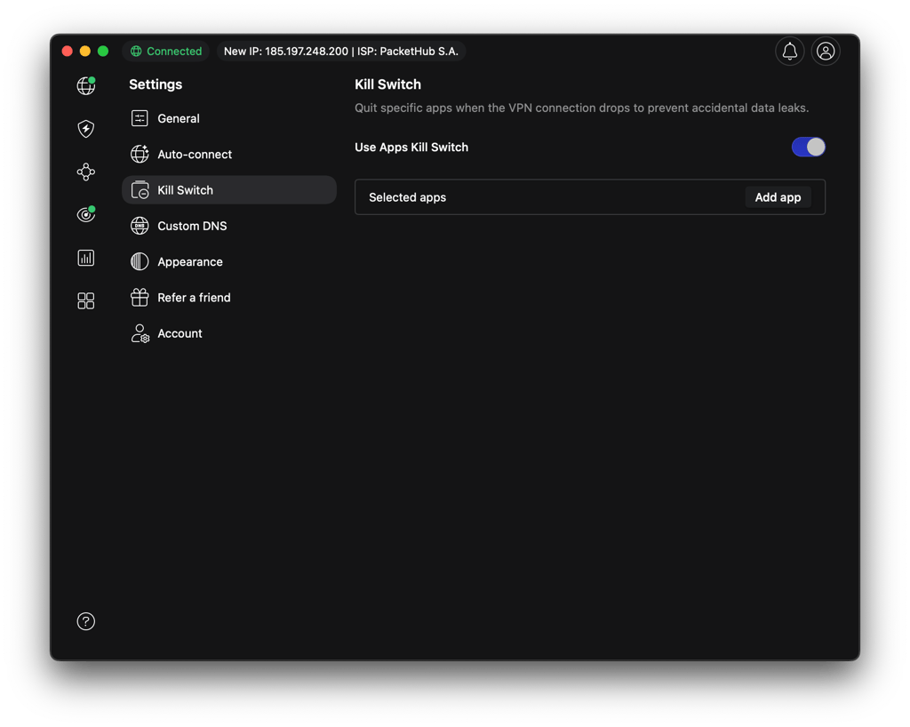 nordvpn kill switch 3