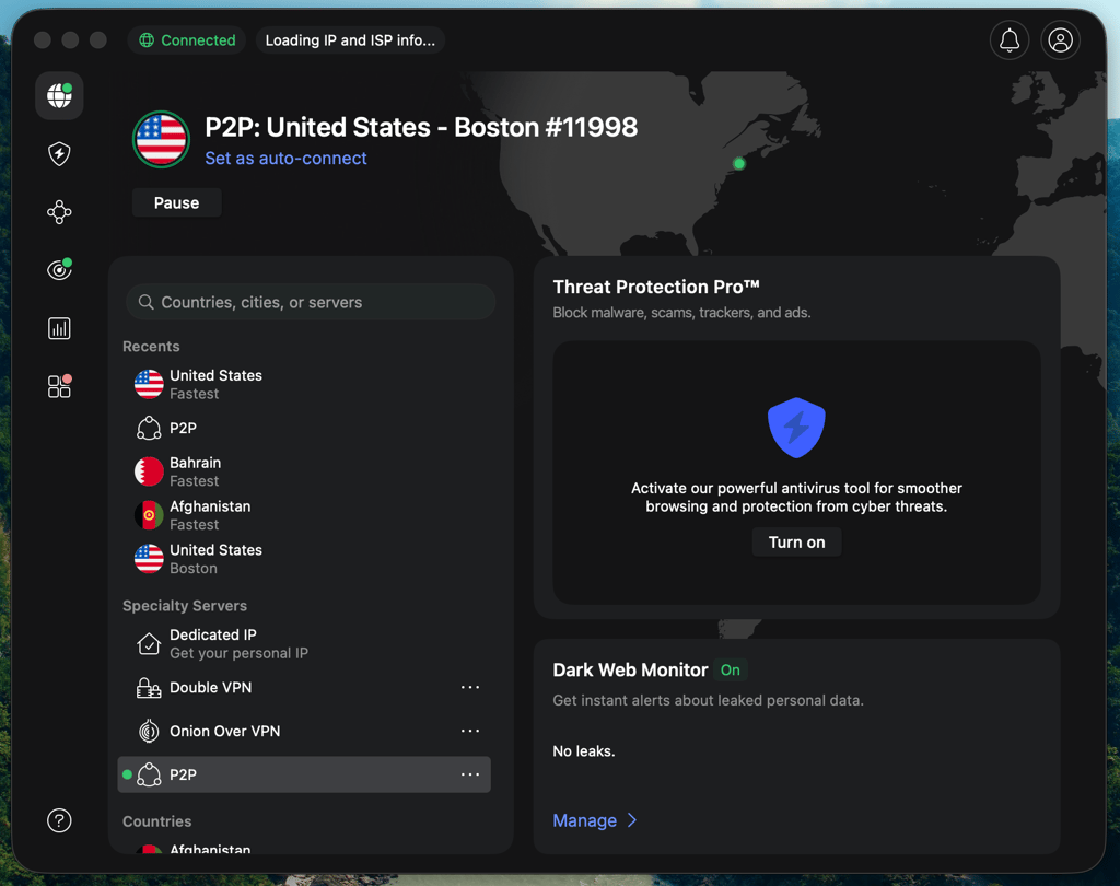 Connecting to NordVPN servers new
