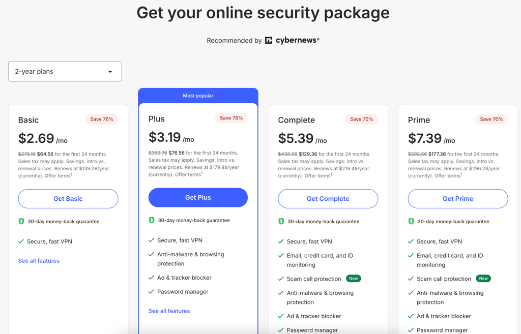 nordvpn plans pricing feb 2026