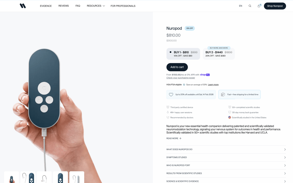 nuropod-official website