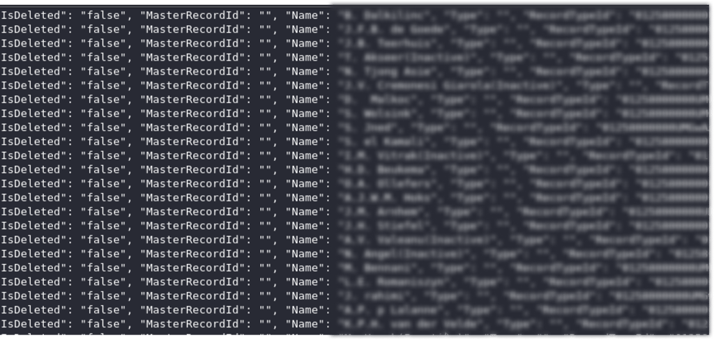 Odido customer data leak sample