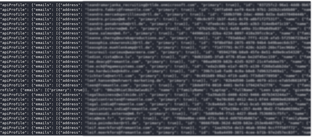 RTL Group data leak sample