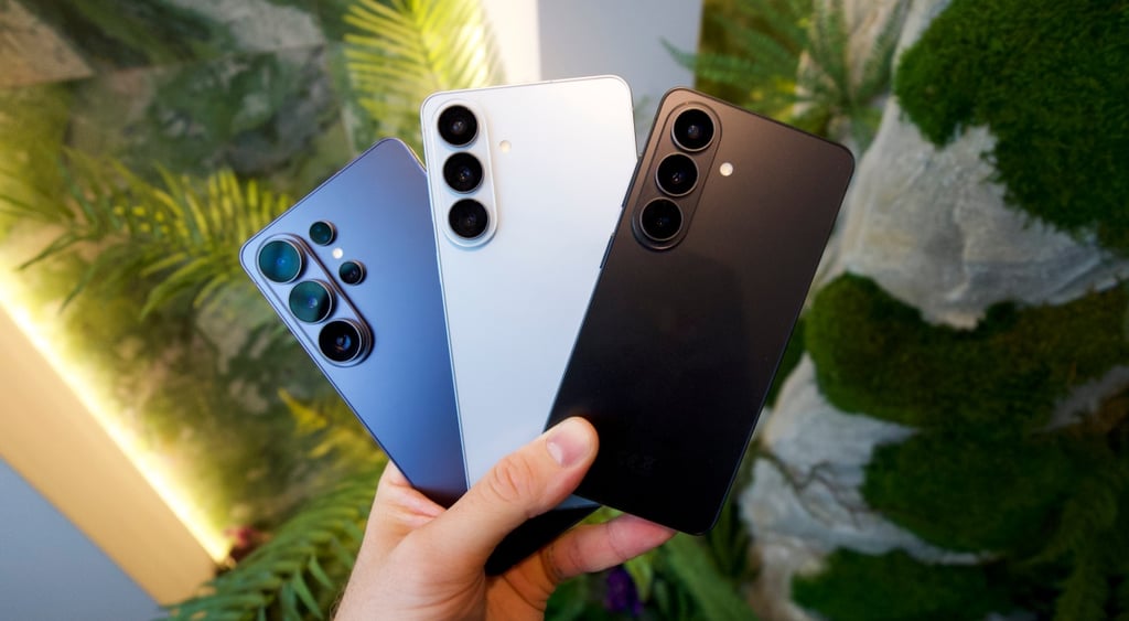 Samsung Galaxy S26 smartphones