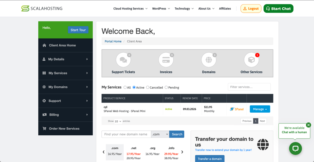 scalahosting-dashboard