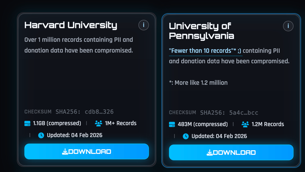 shinyhunters-data-leak-universities