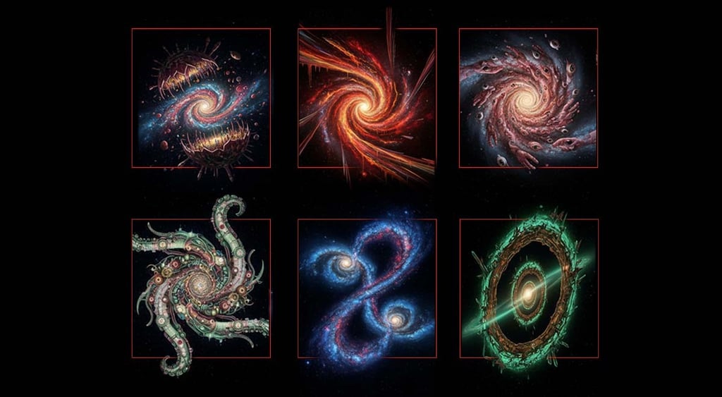 Cosmic anomalies as found by AI.