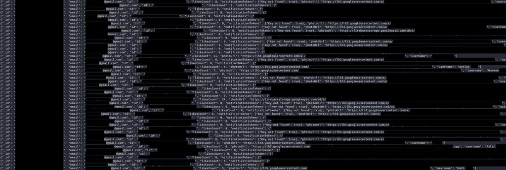 Leaked AI apps' user data