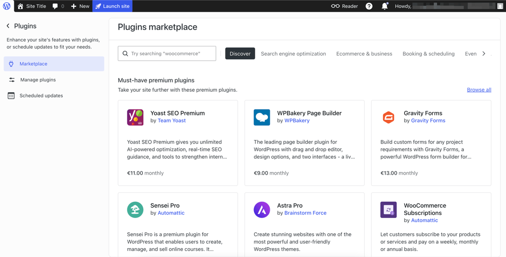 wordpress plugins