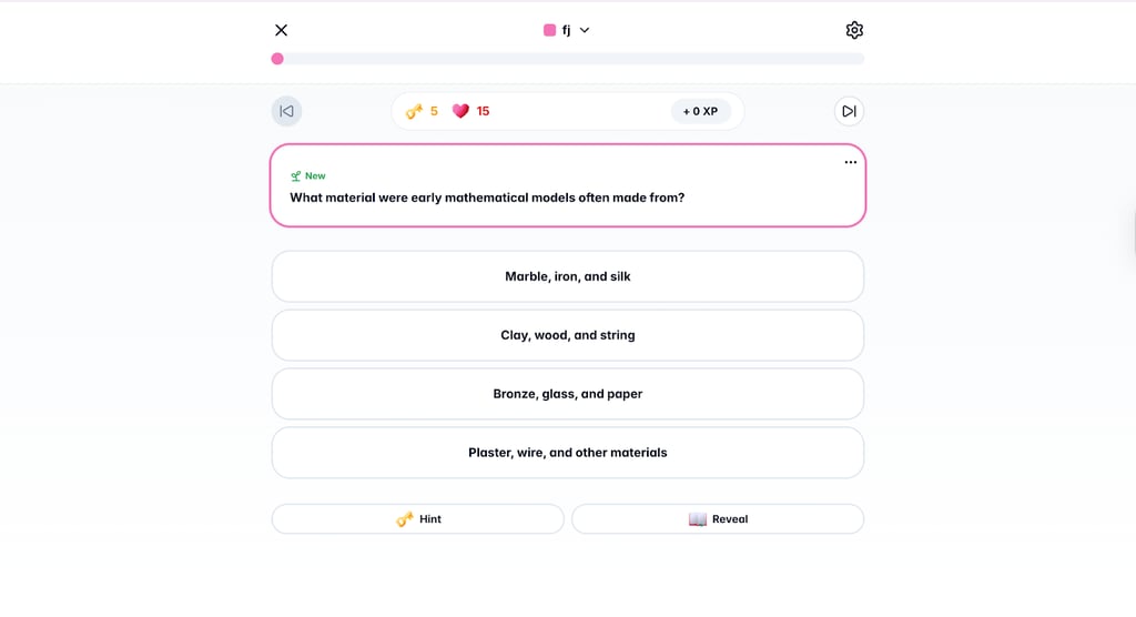 Creating flashcards with Gizmo