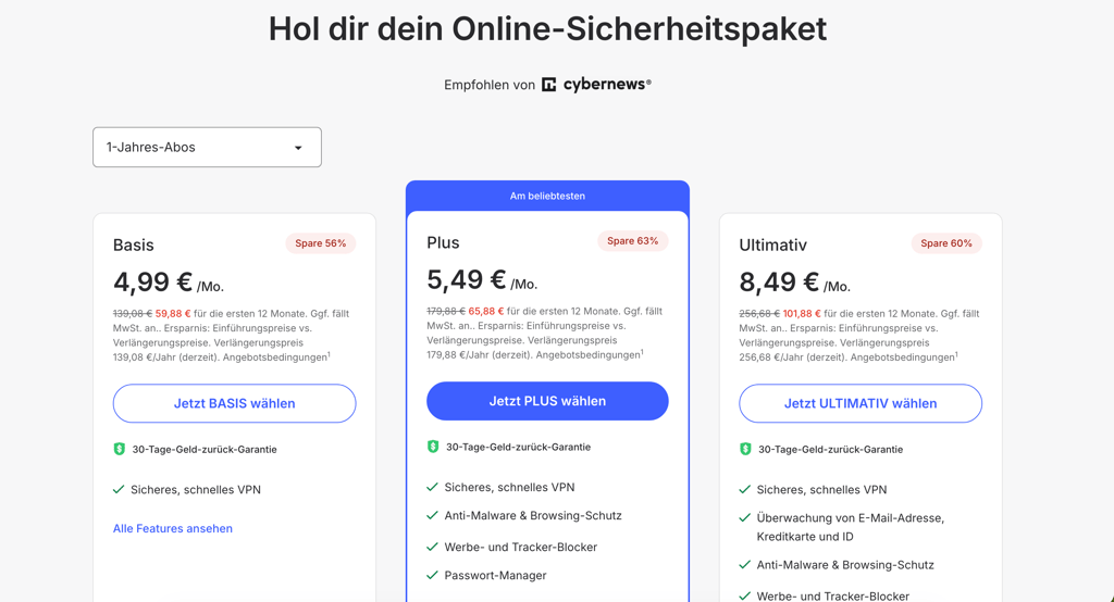 NordVPN 1 Jahres Abo