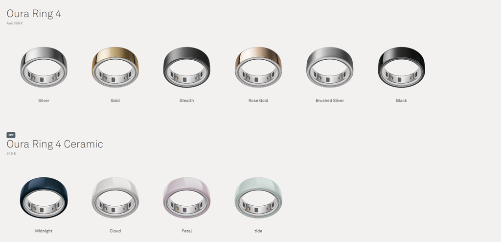 Oura ring deutschland