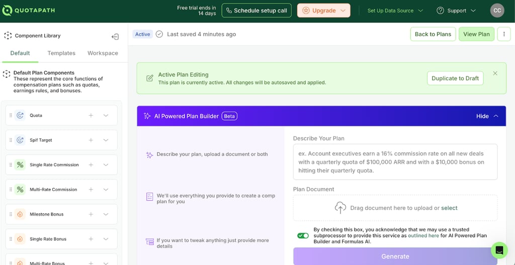 Plan Builder
