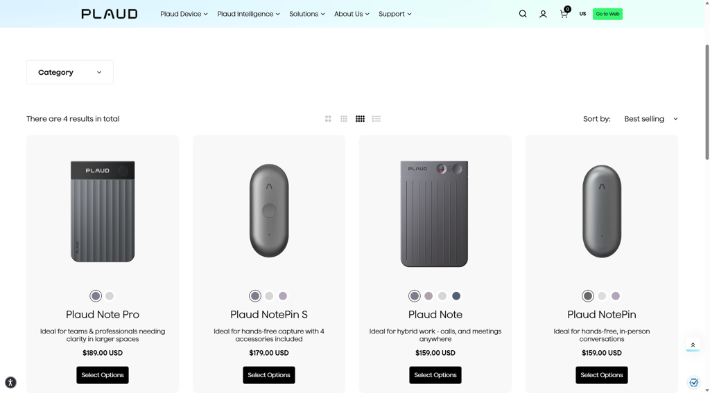 Plaud AI hardware