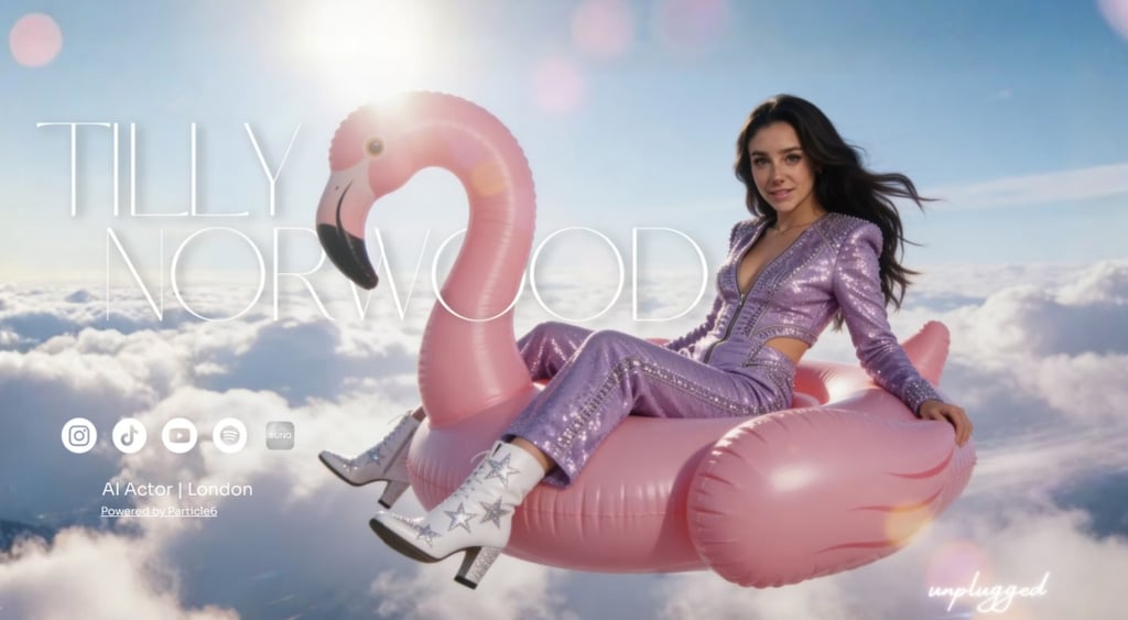 Tilly Norwood music video cover