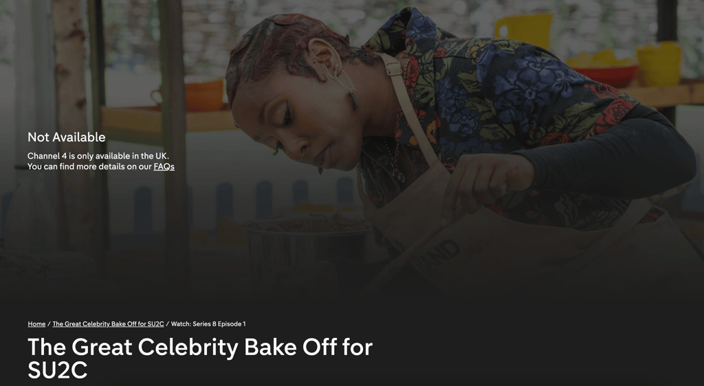 bake off error