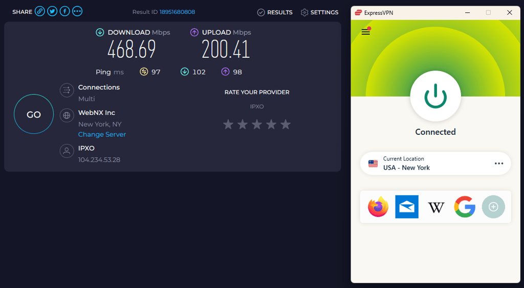 expressvpn speed us