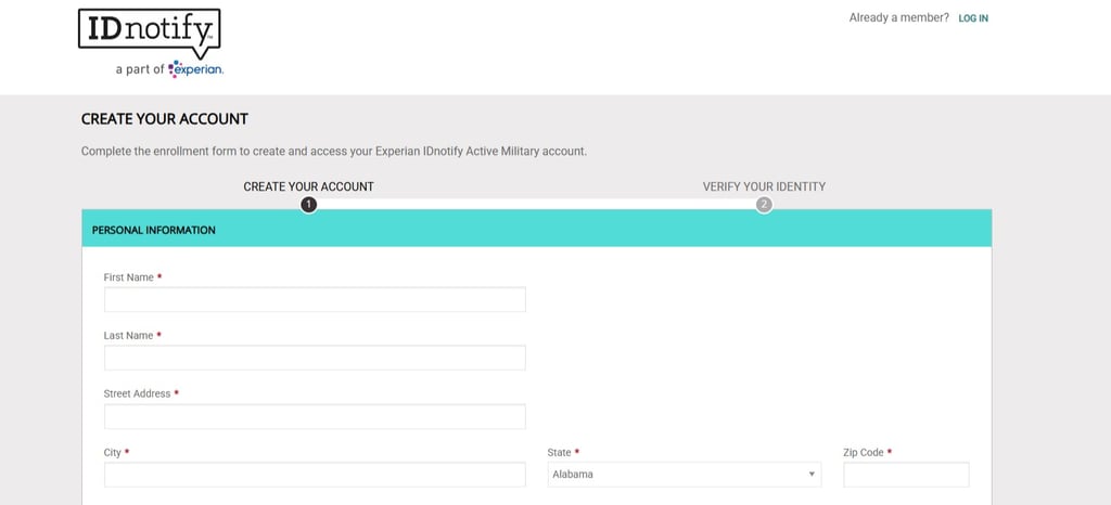 idnotify create acc
