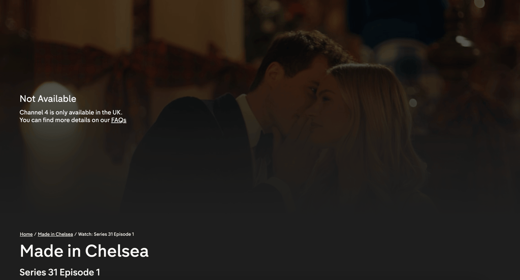 made in chelsea error