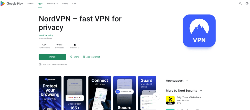 nordvpn download google play