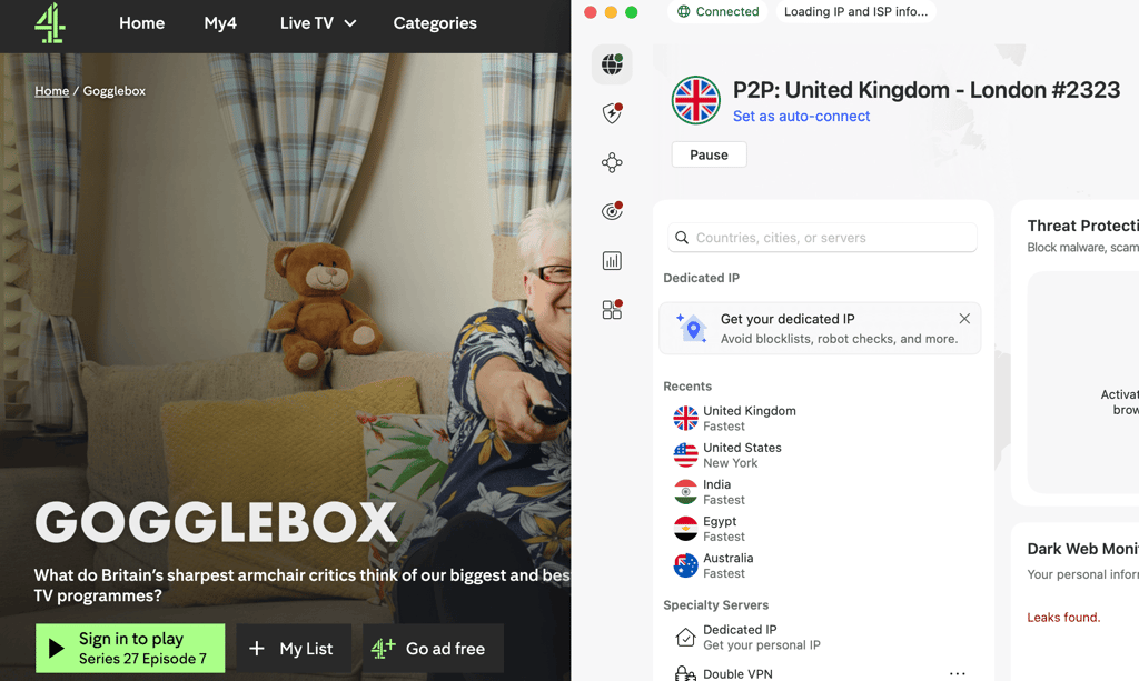 nordvpn gogglebox unblock