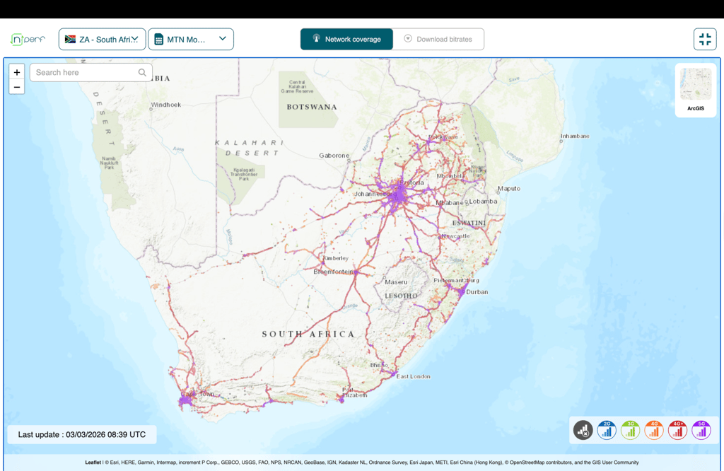 nperf map mtn_72