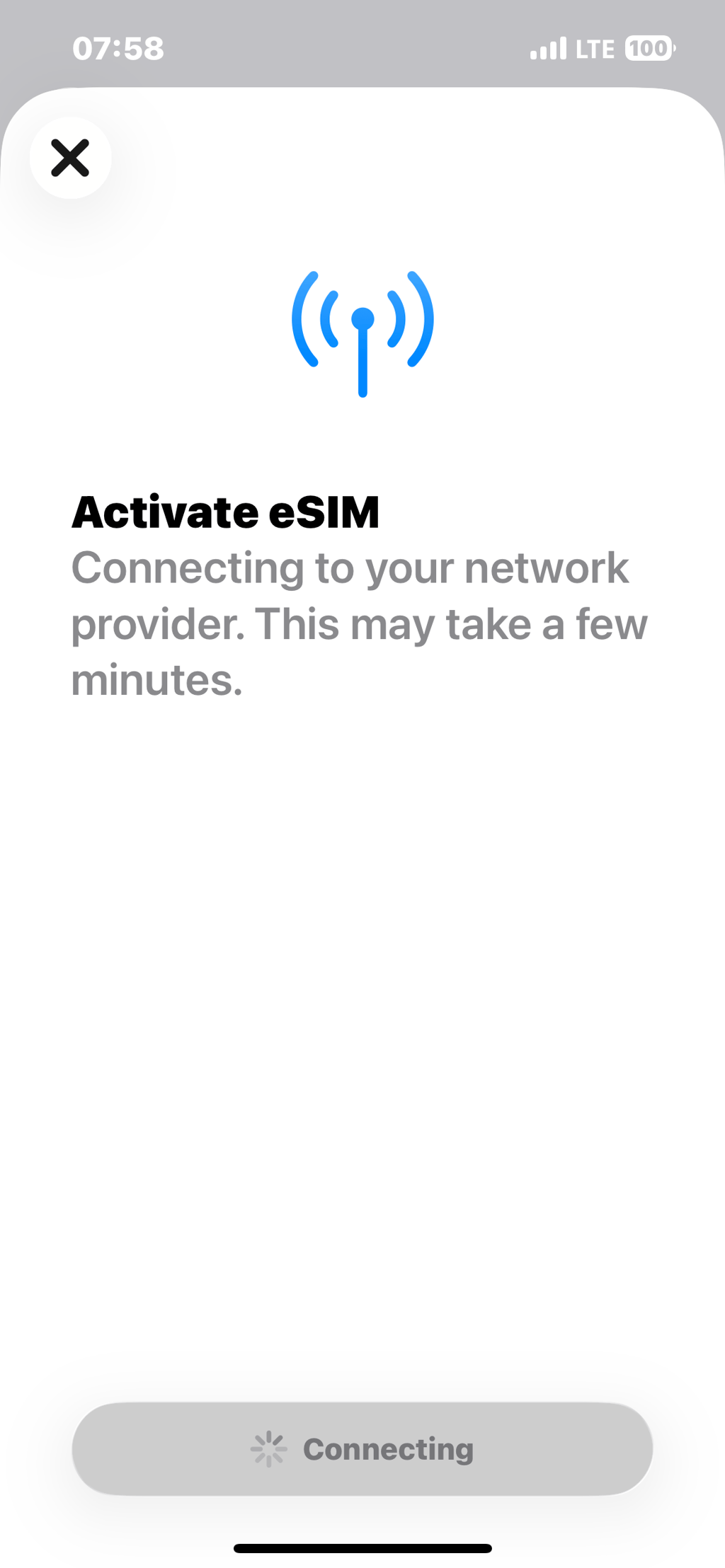 saily activating esim 2