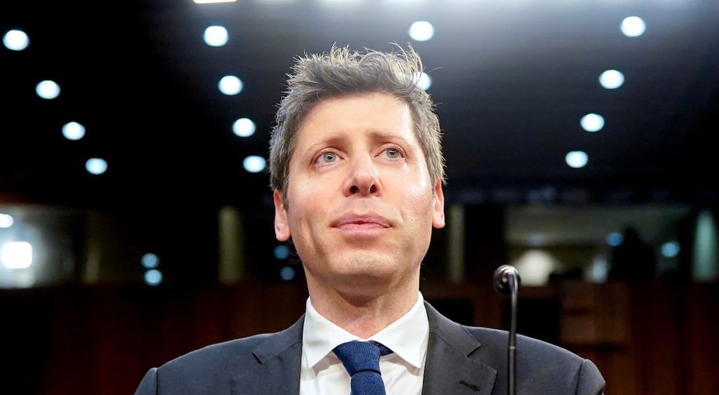 sam altman white lights