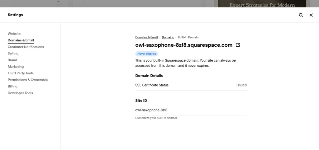 squarespace cdn and ssl security