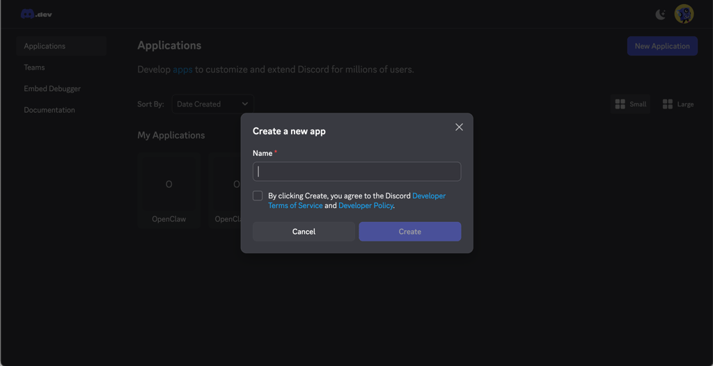 step1 discord openclaw
