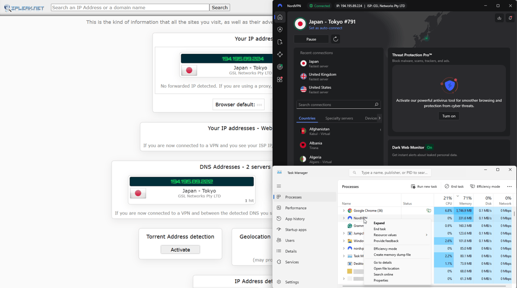 vpn leak test2