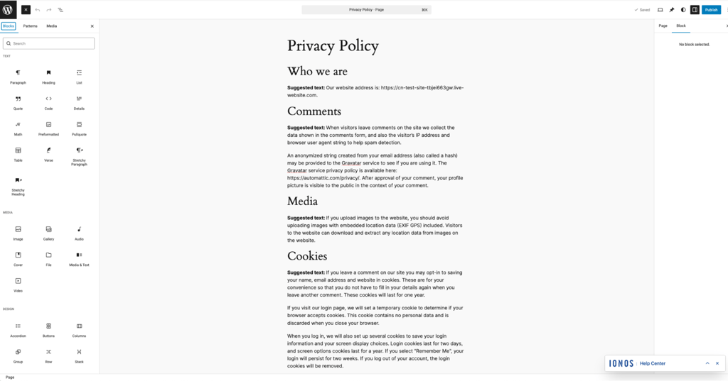 wordpressorg builder