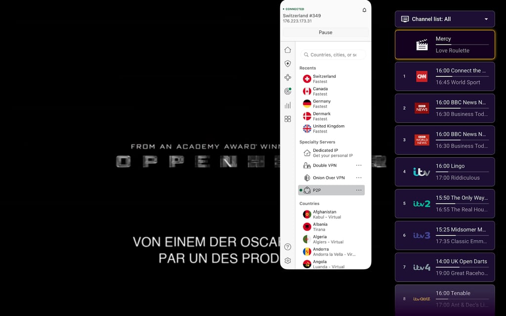 yallo tv streaming with vpn