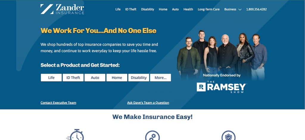 zander homepage