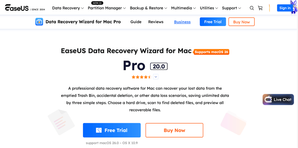 Choose the software
