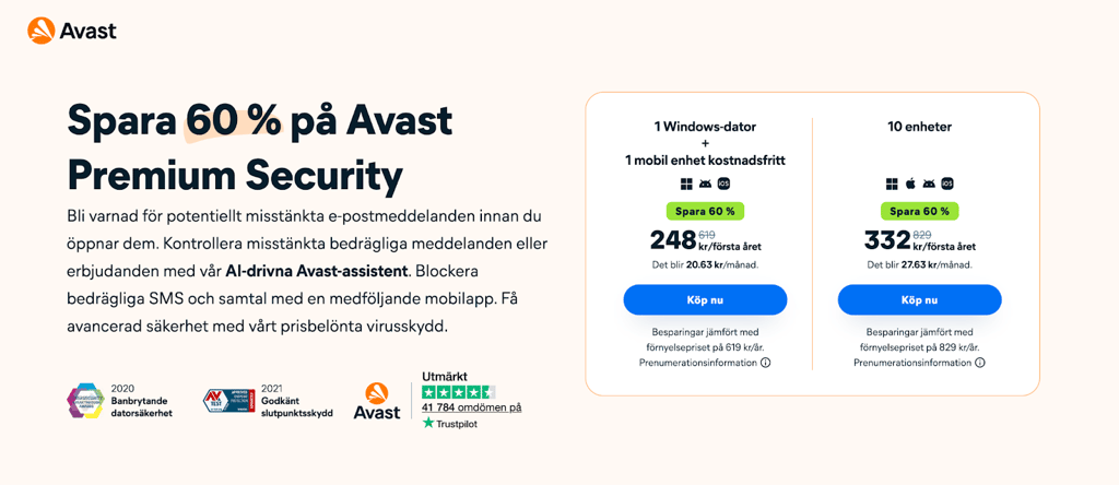 avast plans april 2026 sv