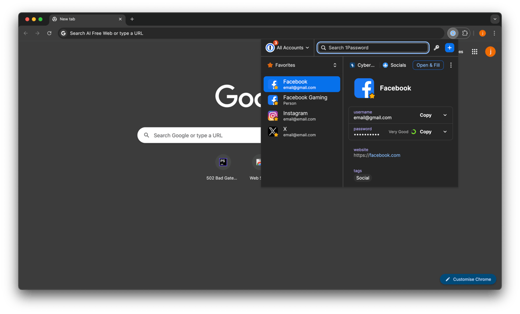 browser interface 1password 04 17